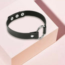 Necklace Artificial Leather Sexy Black