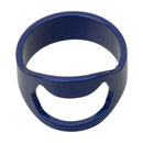 22mm Blue Beer Opener  Tool Stainless Steel Finger Bottle Opener