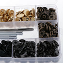 140 Sets Of Durable Buttons, 4 Piece Set Tools, Pliers