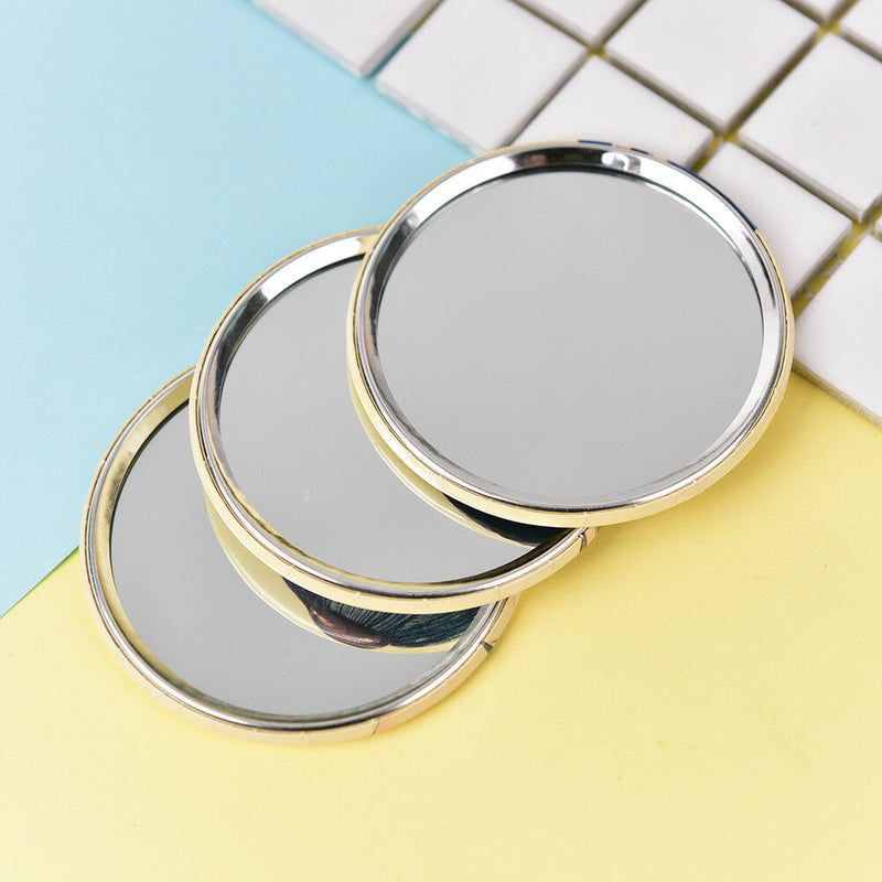 Mini Queen Series Mirrors Portable Makeup Mirror Small Pockets One Sided zhTOCA