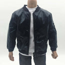 1/6 Scale Accessories Male Clothes Black Leather Coat Uniforms For 12'' Male