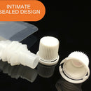 1X(100 Pcs Stand-Up Plastic Drink Bag Spout Pouch For Beverage Liquid Juice