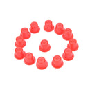 100x Small Plastic Tattoo Ink Cups Caps Holder Pigment Supplies M&