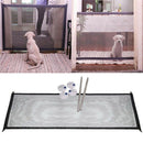 Magic Gate Portable Folding Safety Guard For Pets Dog Cat Isolated Gauze 11 O4T8