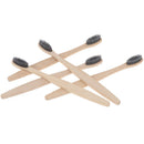 5x Bamboo Toothbrush Wooden Toothbrush Organic Vegan Bamboo ToothbrushJC&j