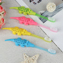 4pcs Kids Cartoon Crocodile Toothbrush Children Soft Bristle Tooth Mouth  OZ