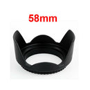 58mm Premium ABS Plastic Flower Shape Lens Hood For Canon 3c