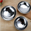 Korean Stainless Bowl For Noodle Udon Ramen Bibimbab Dish Kitchenware 22cm