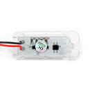 1 Pair LED License Number Plate Lights for Ford Focus Fiesta C-Max Mondeo