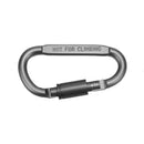 5 X Carabiner Clip Snap Spring Hook Keyring Buckle Camping Carabina Kar HCD