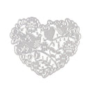 Heart-shaped Metal DIY Cut Die Stencil Scrapbook Album Paper Card EmbossTEUS