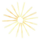 100Pcs Bamboo Fruit Cocktail Forks Party Finger Food Wedding BBQ Buffet