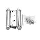 Stainless Double Open Buffer Spring Hinge Door Swing Self Closing 7.6*7. UQJ