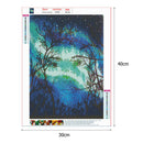 5D DIY Full Drill Diamond Painting Tree Embroidery Mosaic Kit Decor (LD102)