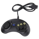 Classic Retro 6 Buttons Wired Handle Game Controller Gamepad Joystick Joypa F6C2
