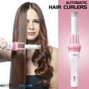Automatic Wave Curl Electric Ceramic Hair Curler Rollers Curling Iron Heat Wand