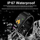 115 PLUS Smart Band Color Screen Heart Rate Monitor Fitness Tracker (Black) A