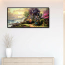 5D Full Round Drill Diamond Painting Mountain Scenery DIY Embroidery (Y028)