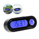 Car Electronic Clock Luminous Thermometer LED Digital Display Dashboard Clock ND