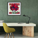 5D DIY Diamond Painting Bright Flower Full Round Drill Embroidery (LG138)
