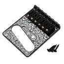 Metal Carving Electric Guitar Saddle Bridge Pickup Slot Set for Telecaster