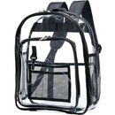 Heavy Duty Clear Backpack,Security Transparent School Backpack,See Through  V8R4