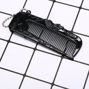 portable hair comb brush heychain foldable massage comb anti-stati chair comb â„–[