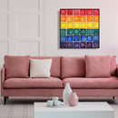 5D DIY Full Drill Diamond Painting Color Geometric Cross Stitch Embroidery
