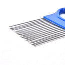 Onion Tomato Vegetable Slicer Cutting Aid Guide Holder Slicing Cutter Gadget MO