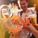 Portable Reusable Drinking Straws - Telescopic Stainless Steel Straw With A