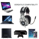 1X(Sades Sa818 Casque Ps4 Gaming Headset With Microphone Camouflage Stereo