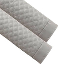 2pcs Stylish Driving Car PU Safety Seat Belt Pads Cover Protector gray