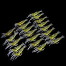 20 Pcs 5cm Silicone Shrimp Fishing Simulation Soft Prawn Fish Lure Bait  QVV