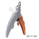 Professional Pet Cutter Dog Cat Nail Clipper Beauty Scissors LED Lighting