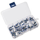 100Pcs 10 Value Potentiometer Trimpot Variable Resistor Assortment Box Kit