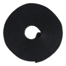 Utility Nylon Double-sided Black Hook & Loop Fastening Tape Strip Cable Tie Y6X5