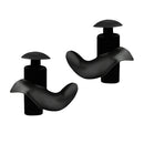 Swimming Ear Plug Silicone Ears Plugs Earplugs for Hearing Protection Black