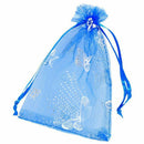 25x Beautiful Butterfly Organza Jewelry Pouch Gift Bag Wedding Christmas Pa