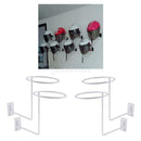 4 Pieces Helmet Holder Hook Bags Rack Hanger