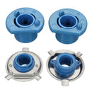2 Pairs H1 H4 Car Halogen Headlamp Bulb Base Holder Socket Retainer Adapter