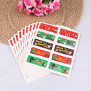 100Pcs Merry Christmas Paper Sealing Stickers Diy Gifts Labels Candy Bag T ME