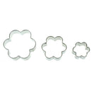 5X flower shape stainless steel cookie cutter cake baking mould biscuit mould Tw