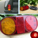 New 12V Car Truck Trailer Boat LED Tail Lights Stop Indicator Lamps Waterproof