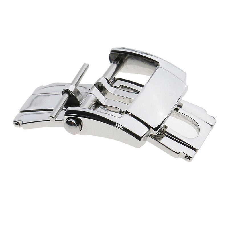 1 piece stainless steel buckle with pin screw-in pin buckle for leather watch