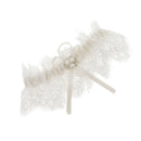 Bridal Wedding Pearls Bow knot Lace Garter Party Accessories