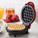 Mini Electric Waffle Maker Round Non-stick Baking Breakfast Egg Cake Frying Pan