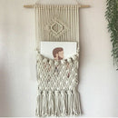 1X(Handmade Macrame Hanging Wall Tapestry Wedding Ceremony Backdrop Wall Ar