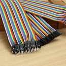 120pcs  Color Ribbon Line Breadboard Dupont Cable Jump Jumper Wire