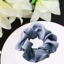 Women Hair Rings Satin Cloth Scrunchies Ponytail Holder Hairband (Style 4) A
