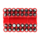 Security Tamper Proof Bit Set 33pc Torq Torx Hex Star Spanner Tri Wing